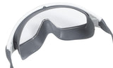 This image shows the inside of the mask on a white background. The eyecups are gray.