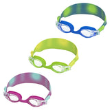 This image shows all three color options for these goggles on a white background.