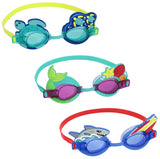 This image shows all three goggle options on a white background.