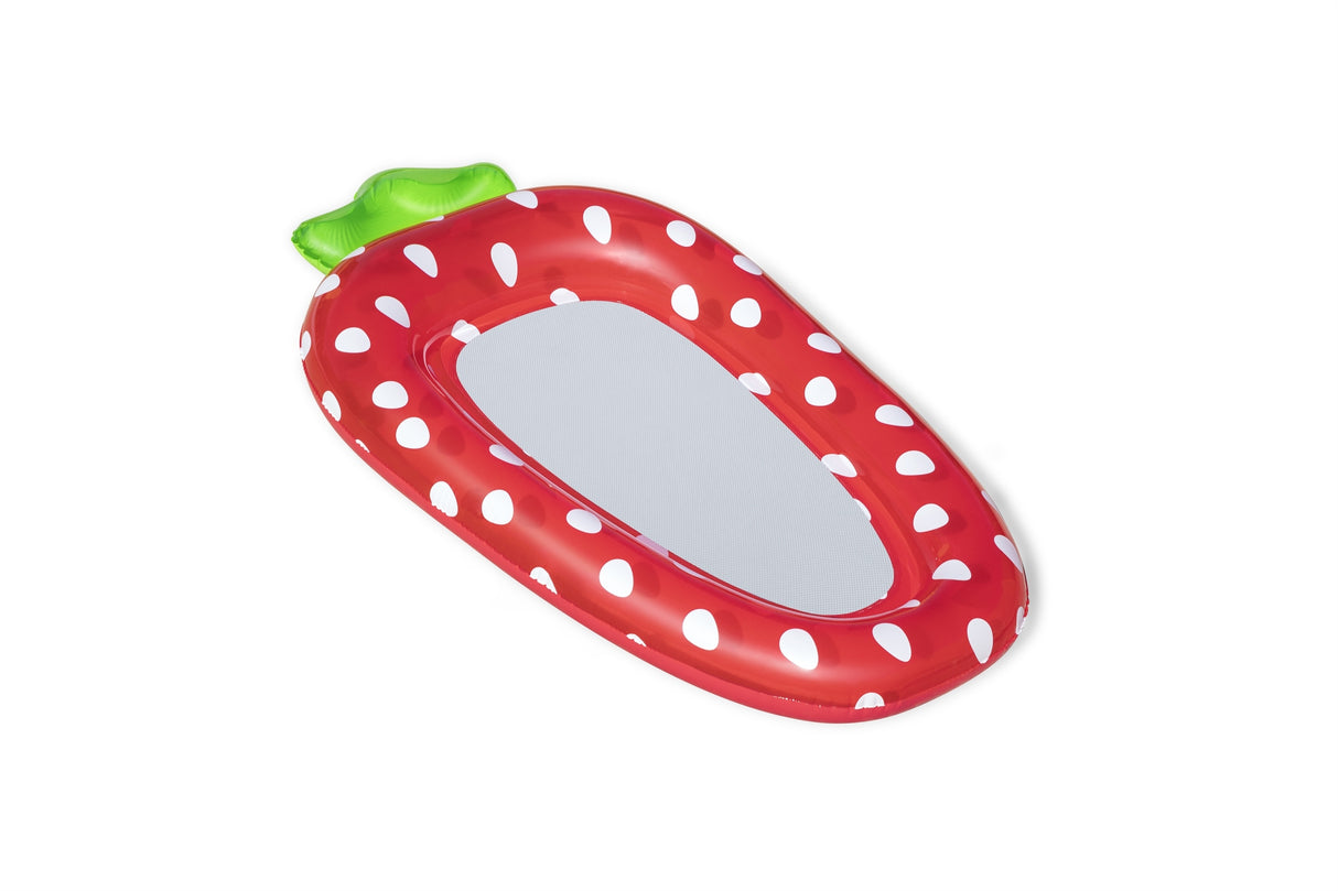This image shows the strawberry float on a white background.