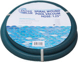 This image shows the 1.25 inch by 36 foot pool vacuum hose on a white background.