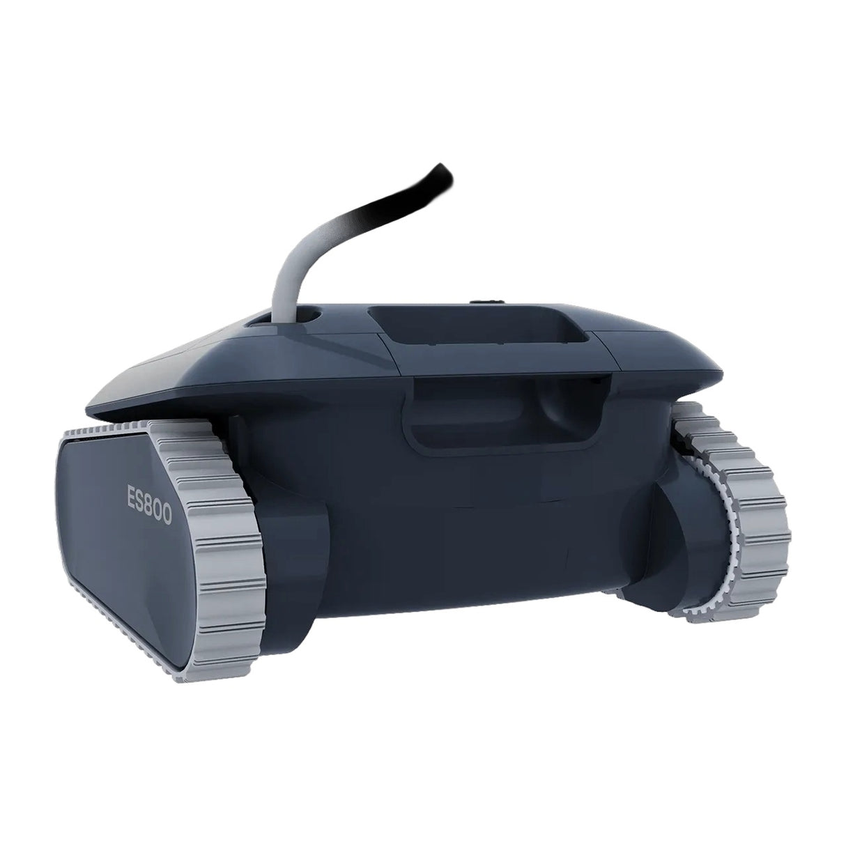 This image shows what the robotic pool vacuum looks like from the back.