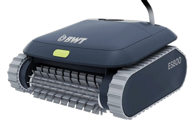 This image shows what this specific pool vacuum looks like on a white background.