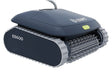 This is another angle showing what this robotic pool cleaner looks like on a white background.