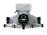This image shows the robotic pool cleaner on a white background.