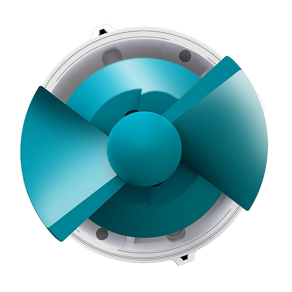 This image shows the top of the pool vacuum.