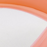This is an up close view of the mesh inside the chair.