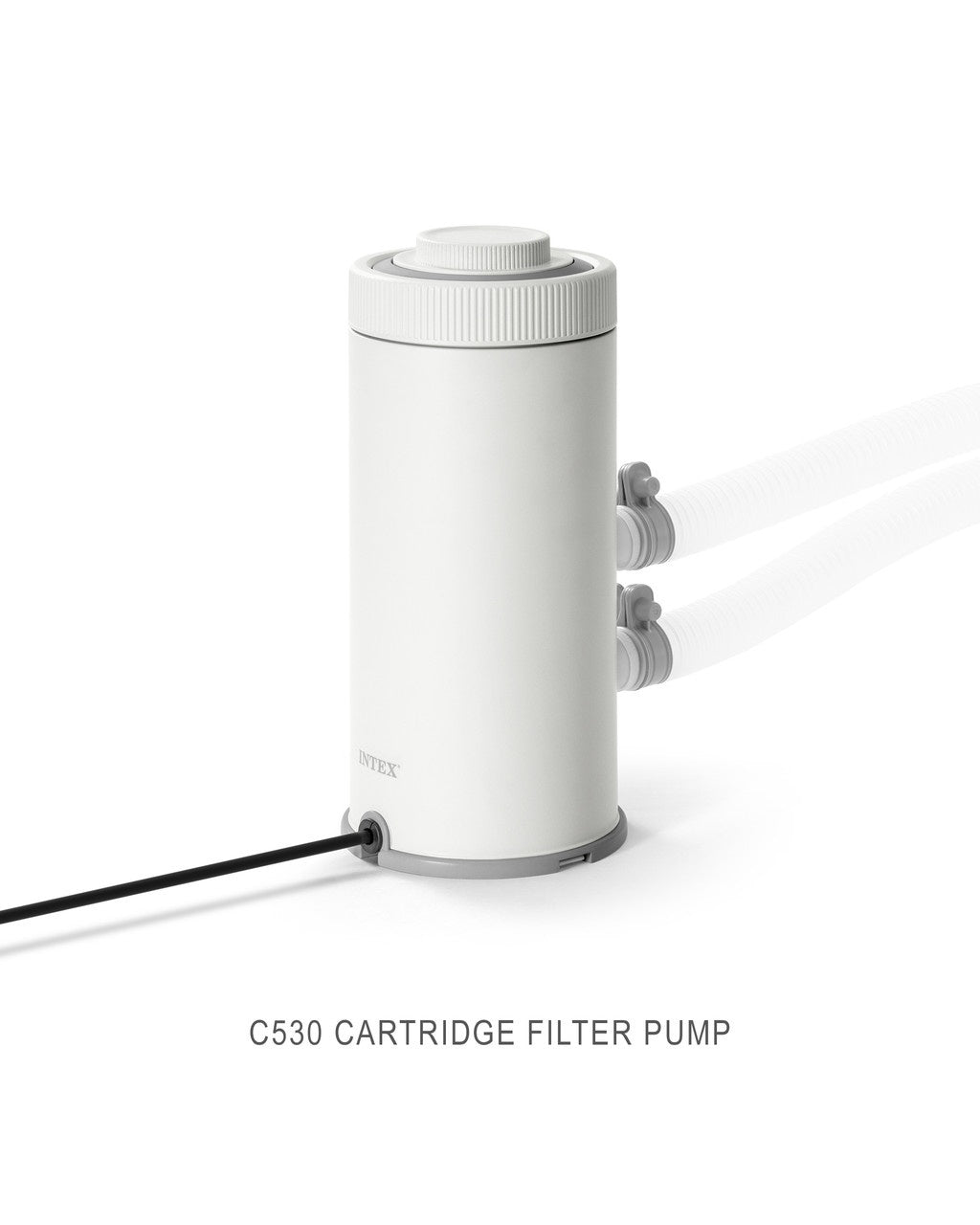 This image shows the C530 cartridge filter pump on a white background.