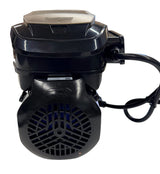 This image shows a different angle of the pool pump on a white background.