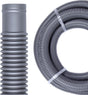This image shows the silver pool hose on a white background.