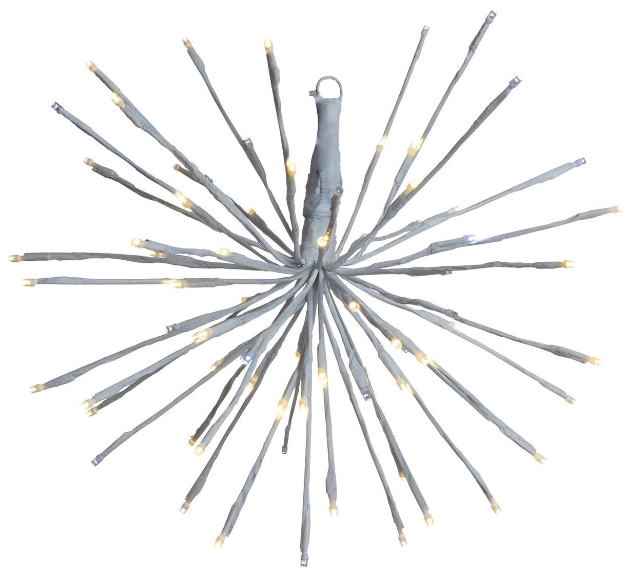 This image shows the warm white and pure white burst option on a white background.