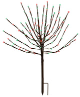 This image shows the red and green light burst option on a white background.