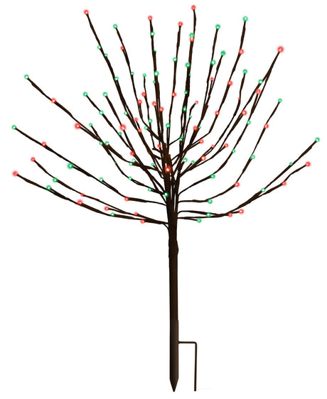 This image shows the red and green light burst option on a white background.