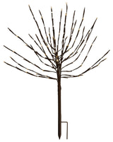 This image shows the champagne light burst option on a white background. The "champagne" is actually warm white and pure white LED lights.