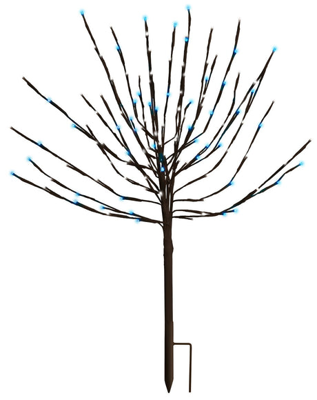 This image shows the blue and pure white light burst option on a white background.