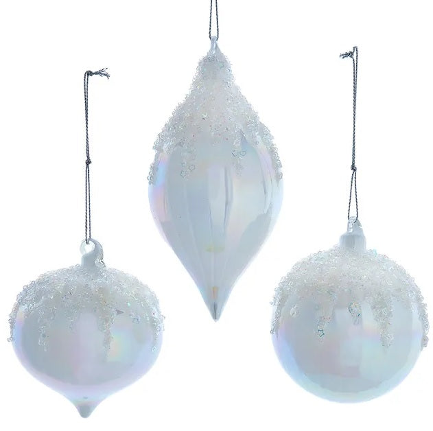 This image shows the three different ornament options available.