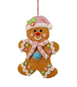5" Pastel Gingerbread Man Ornament