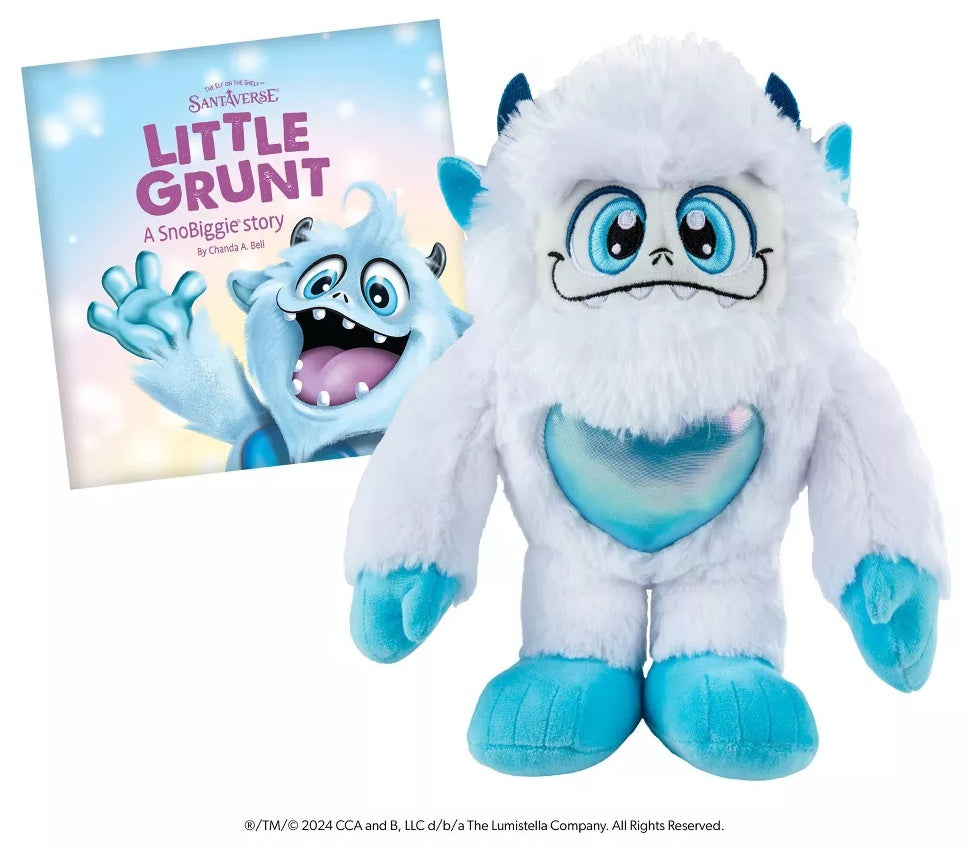 Little Grunt Plush Yeti and Book