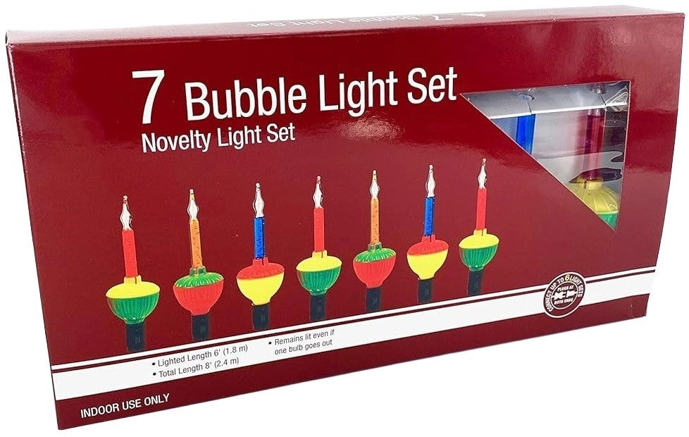 バブル　ポール　クリスマスに！　個人輸入 Bubble Light Set | Christmas Bubble Lights | Christmas Night