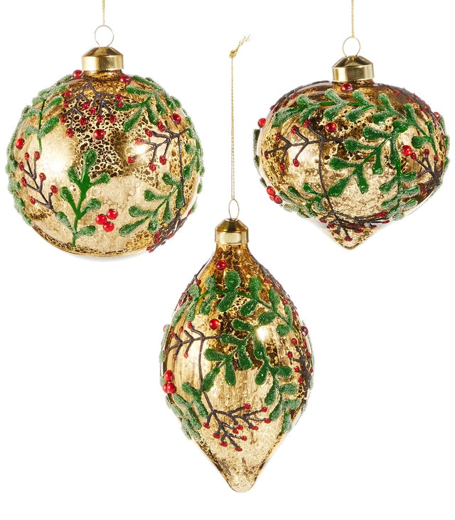 This image shows all three options available for this ornament.