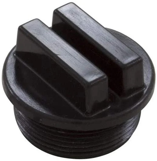 This image shows the top part of this drain assembly plug.