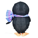 This image shows the back of this Wendel penguin decoration.