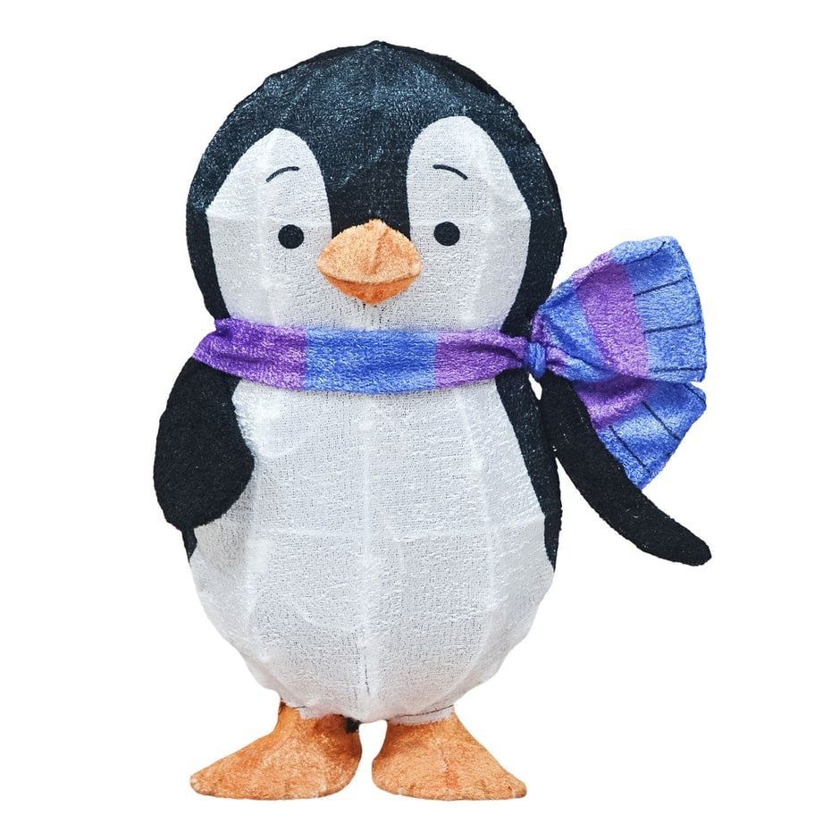 This image shows Wendel the penguin with the lights off.