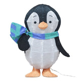 This image shows Wade the penguin on a white background with the lights inside turned off.