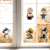 Set of 5 Peanuts Halloween Gel Clings
