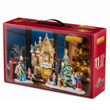 This is a Lemax house set. This image shows the packaging it comes in.