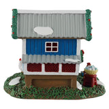 This is a different angle of this table accent. There's snow on the roof.
