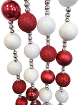 This is an up close view of the beads to show off the different finishes.