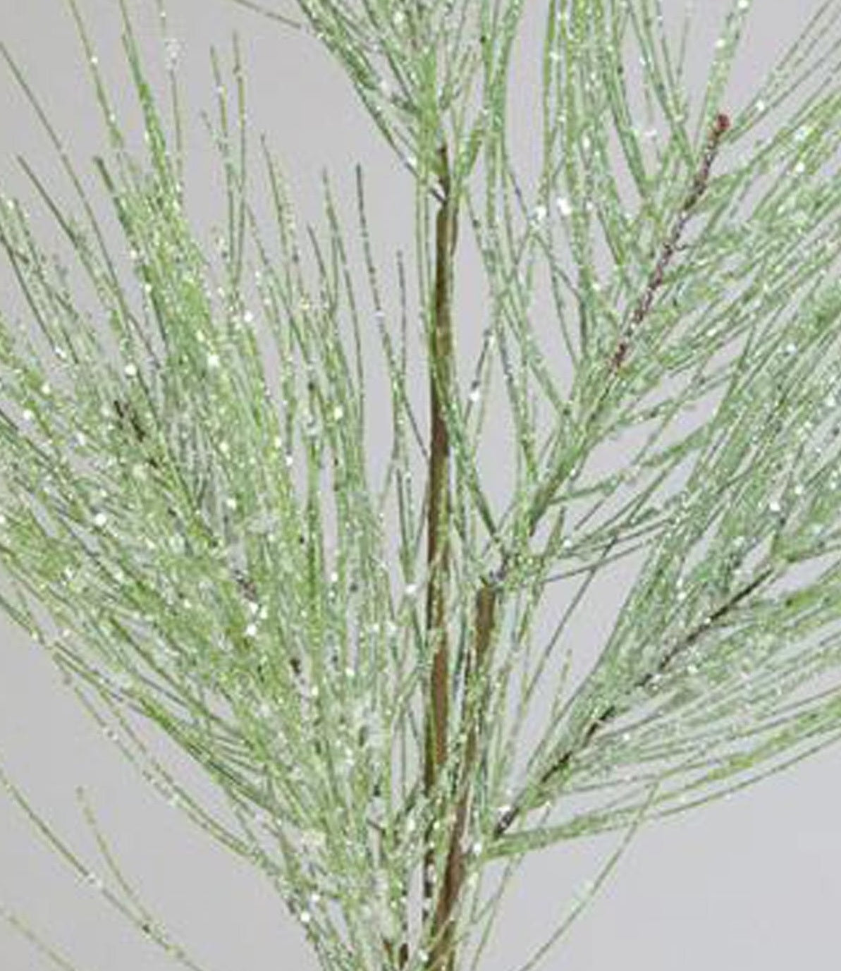 Up close view of the pine needles on this pick spray.