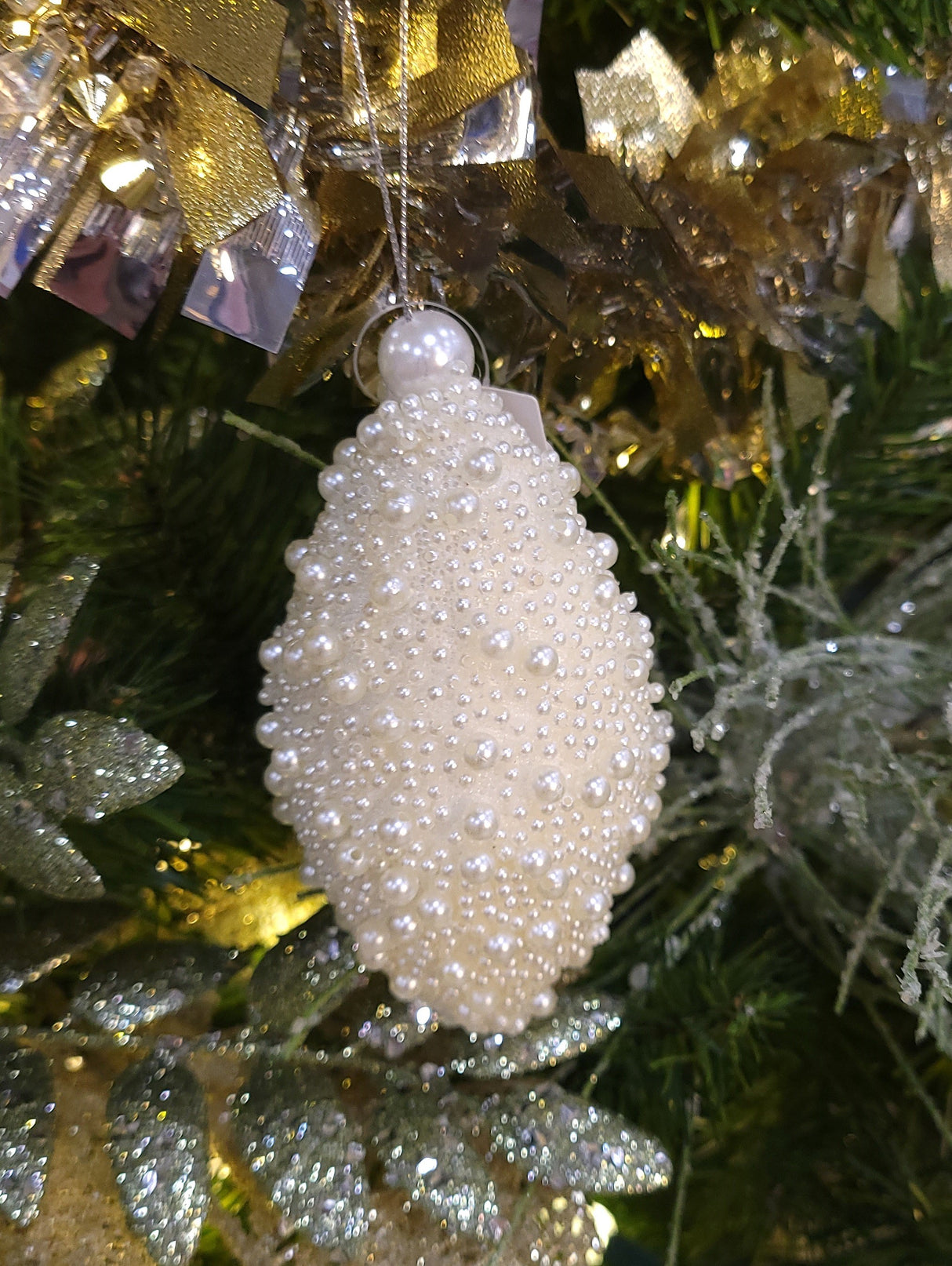 Pearl Beaded Ornament