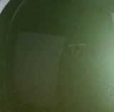 This is an up close view of the sage green plastic.