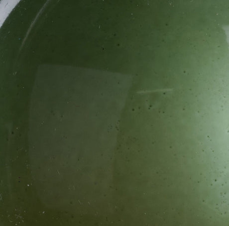 This is an up close view of the sage green plastic.