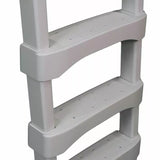 This image shows the ladder steps and their treads.