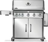 This image shows the Rogue Pro 625 grill with one of the shelves down.
