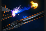 Instant JetFire ignition. This innovative and easy to use ignition system shoots a jet of flame to light each gas burner individually for quick start-ups.
