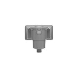 This image shows what the gray skimmer looks like from the back.