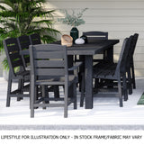 Light Grey & Slate Napa Resin Dining Collection