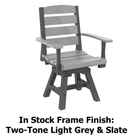 Light Grey & Slate Napa Resin Dining Collection