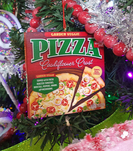 3.75" Pizza Box Ornament