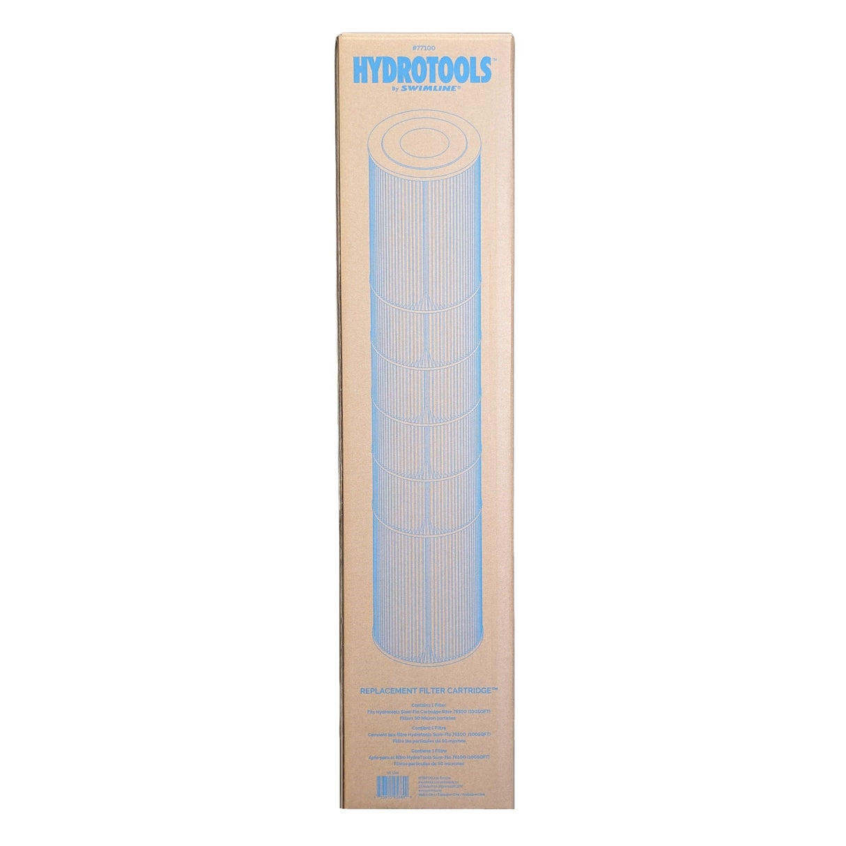 Swimline HydroTools Premium 100 sq. ft. Replacement Cartridge Filter 77100