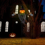 Solar LED Halloween Metal Stake Yard Decoration