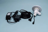 This image shows the return jet light and the cords it uses.