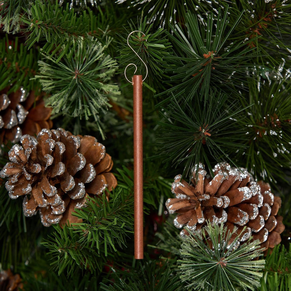 Fragrance-Infused Paper Sticks. Set of 6 scented ornaments that smell like Pumpkin and Cider.