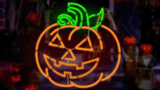 16" Hi-Vibrant LED Jack-O-Lantern Halloween Decoration
