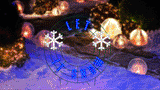 40" Let It Snow LED Yard Wreath