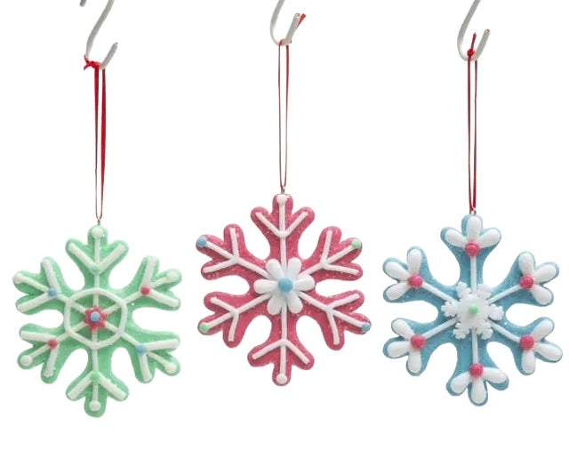 This image shows the three different ornament options available.